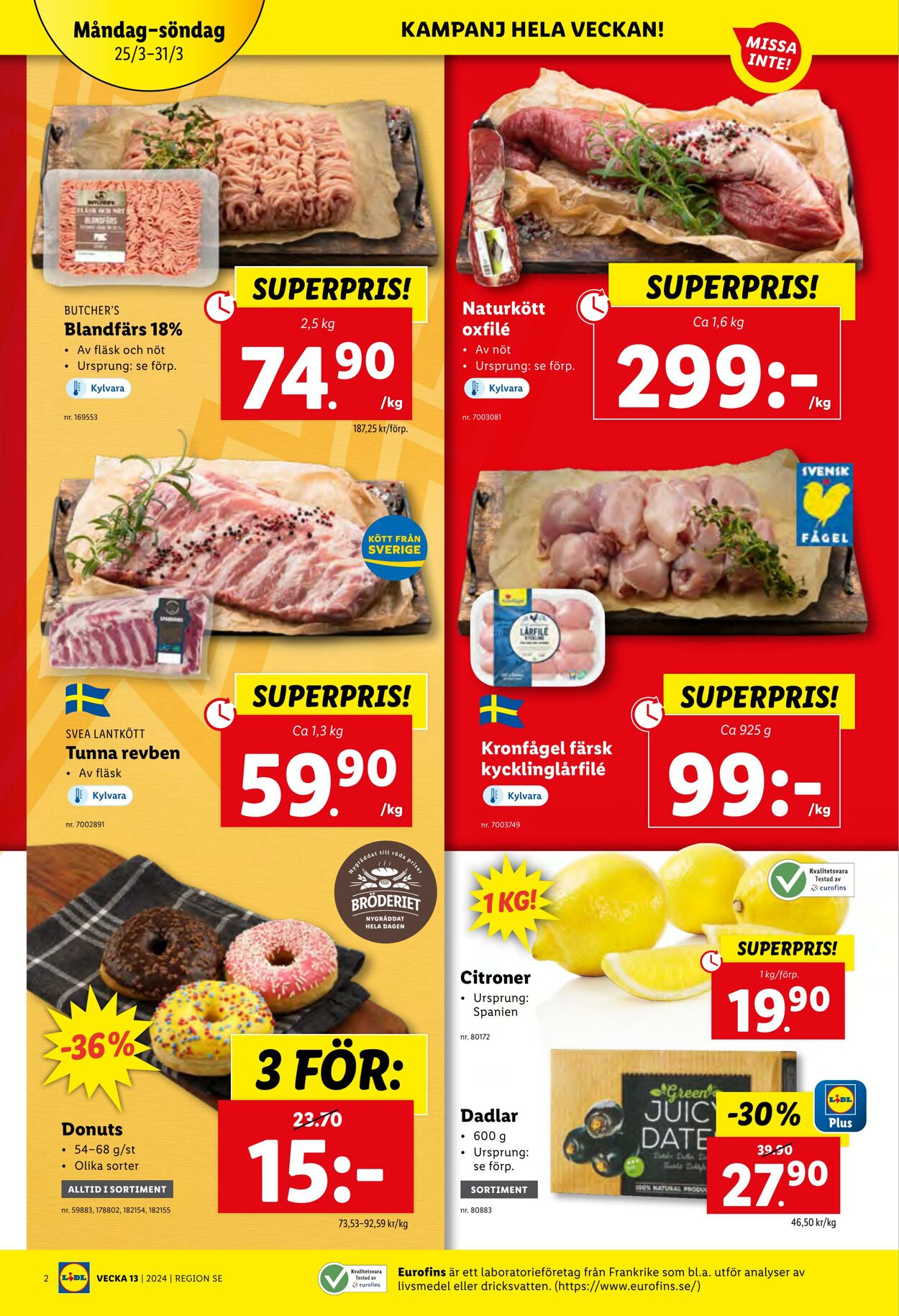 Erbjudanden Lidl 25.03.2024 - 31.03.2024