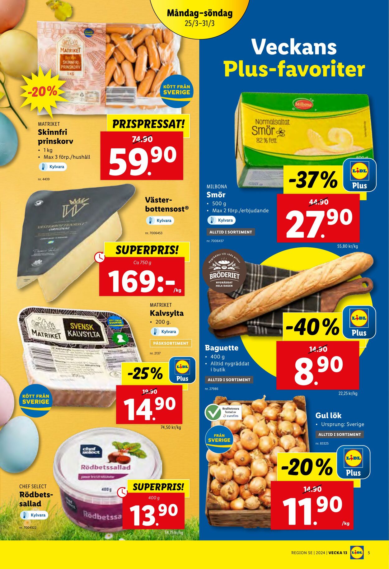 Erbjudanden Lidl 25.03.2024 - 31.03.2024