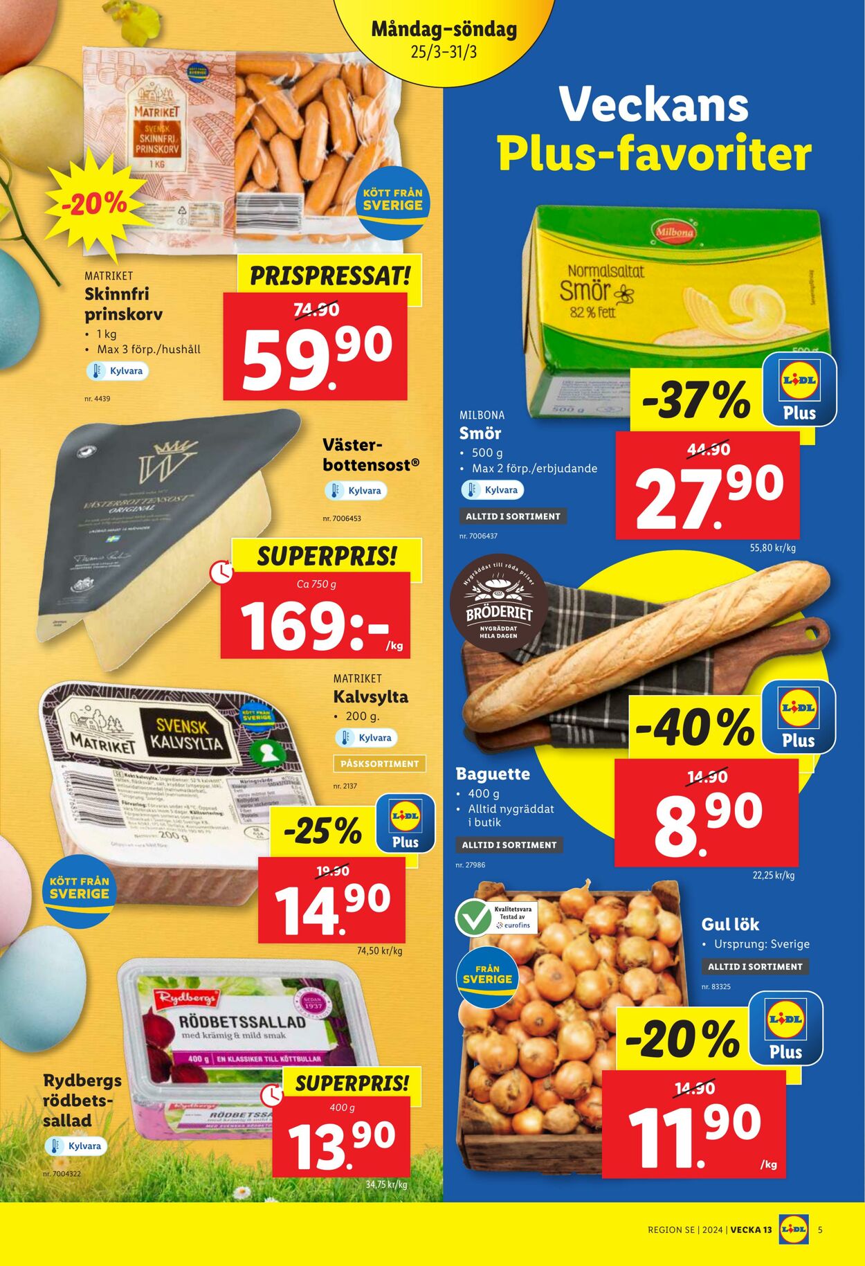 Erbjudanden Lidl 25.03.2024 - 31.03.2024