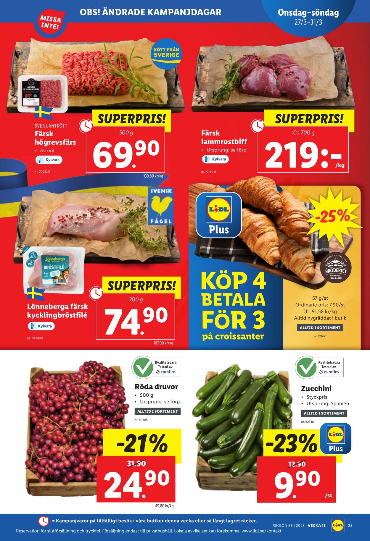 Erbjudanden Lidl 25.03.2024 - 31.03.2024