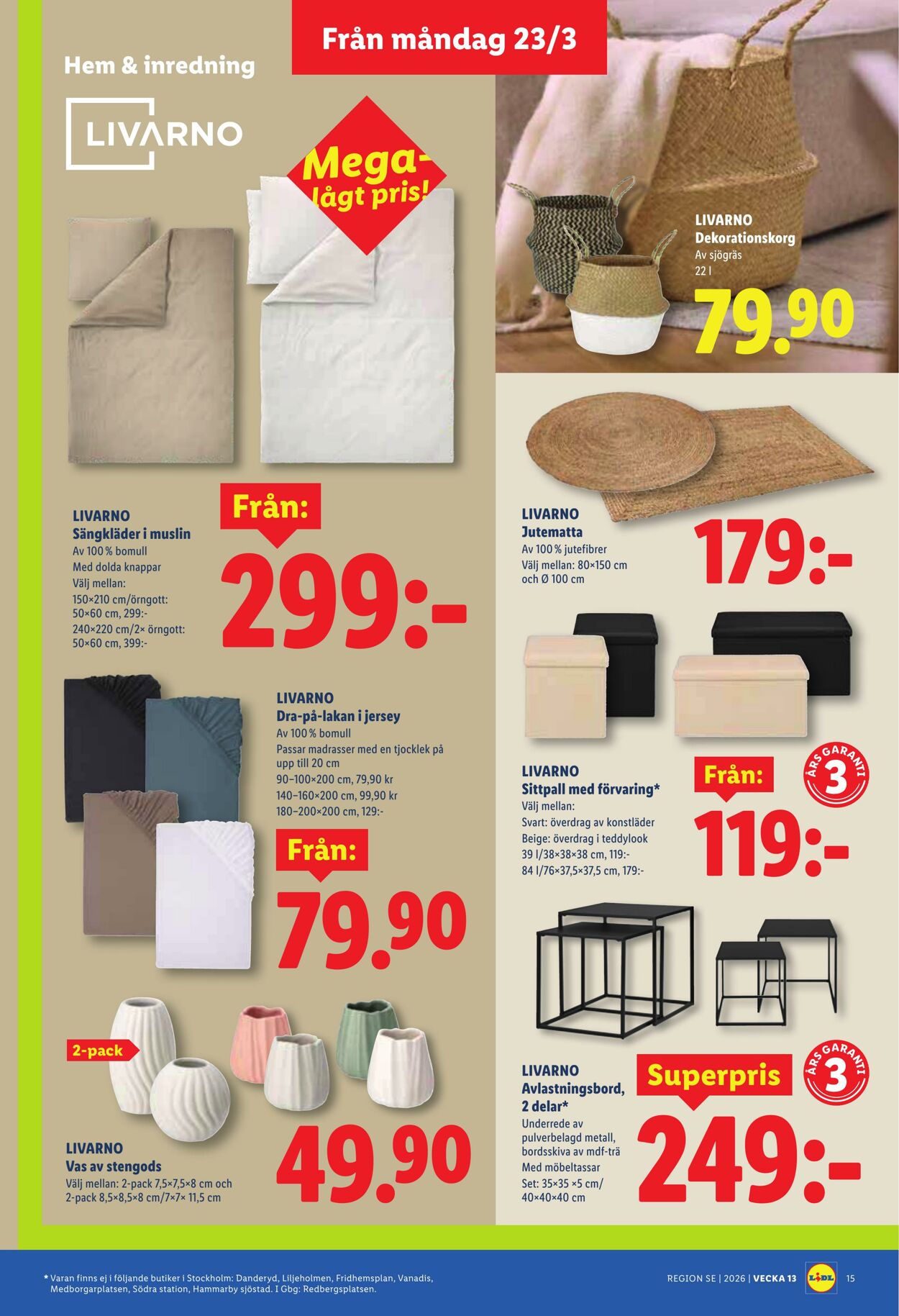 Erbjudanden Lidl 23.03.2026 - 29.03.2026