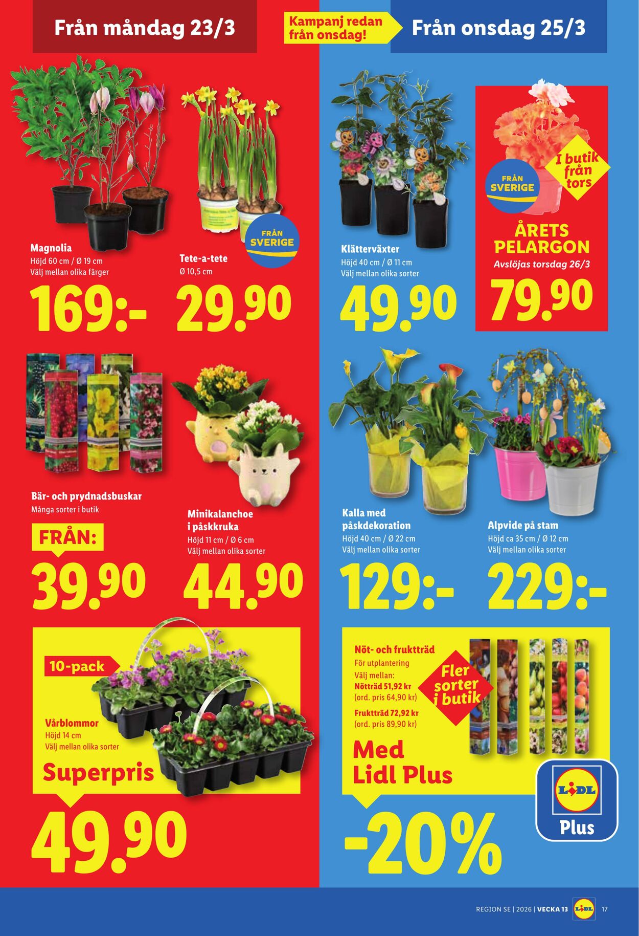 Erbjudanden Lidl 23.03.2026 - 29.03.2026