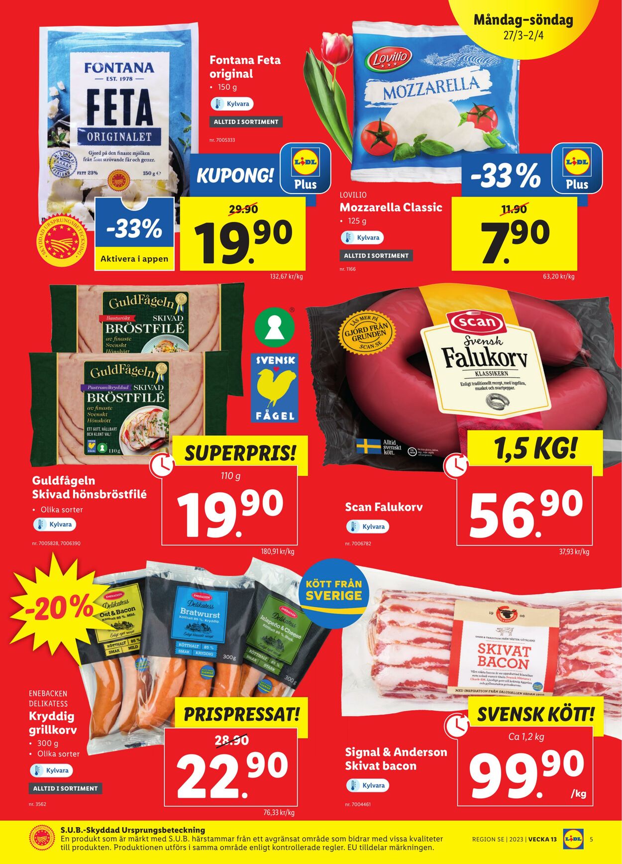 Erbjudanden Lidl 27.03.2023 - 02.04.2023