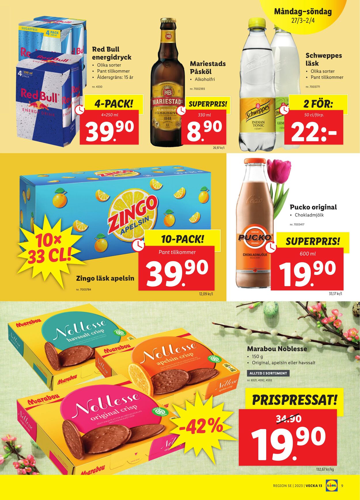 Erbjudanden Lidl 27.03.2023 - 02.04.2023