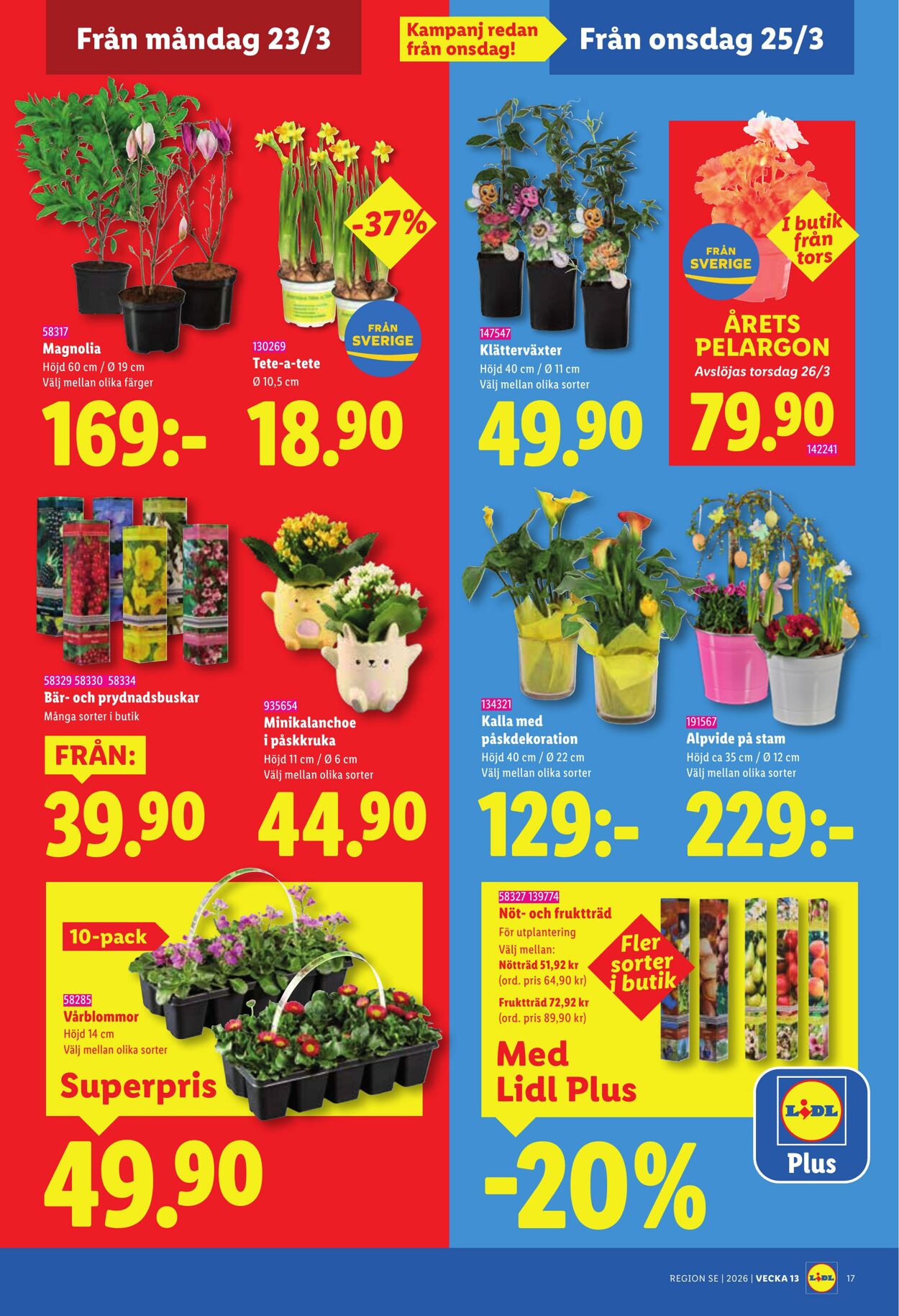 Erbjudanden Lidl 23.03.2026 - 29.03.2026