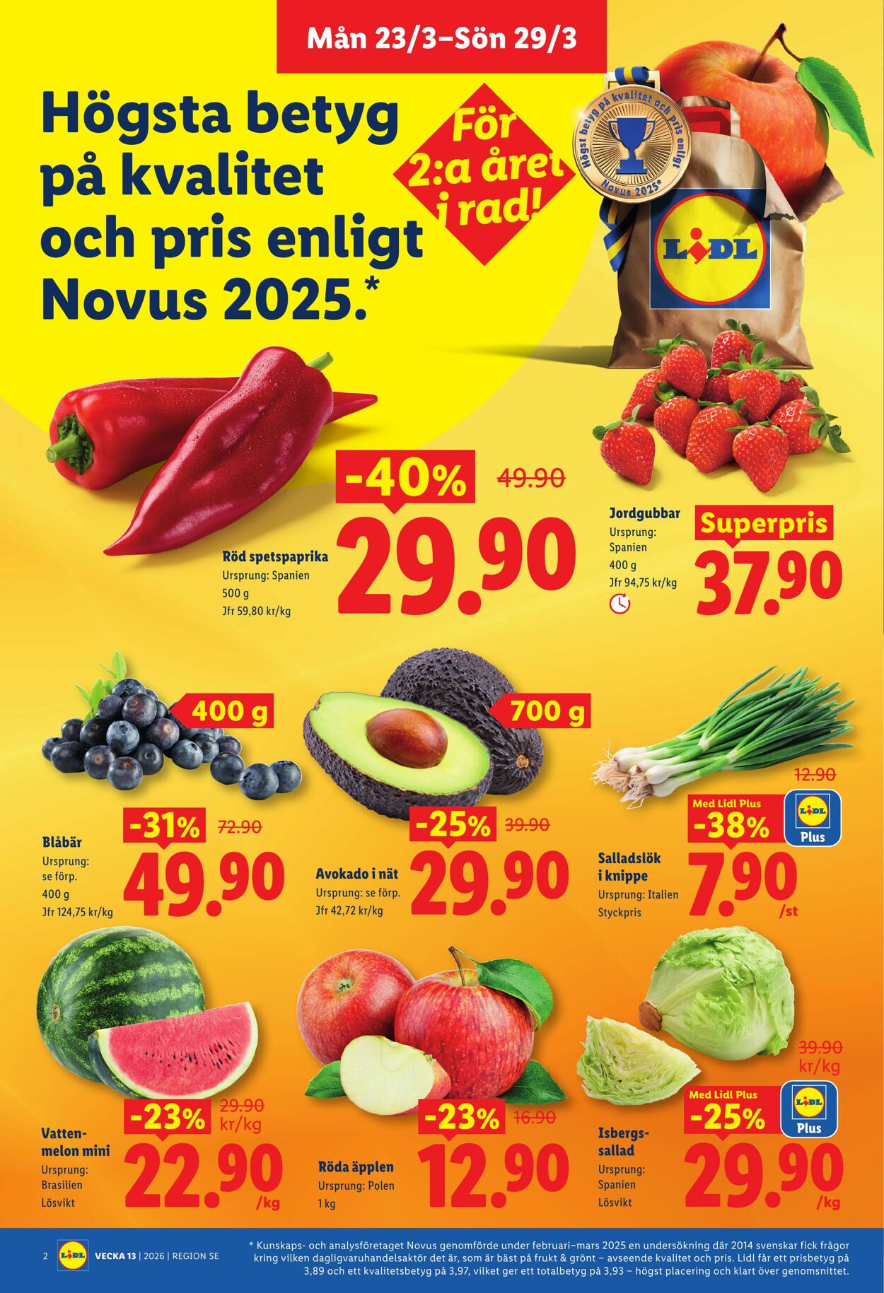 Erbjudanden Lidl 23.03.2026 - 29.03.2026