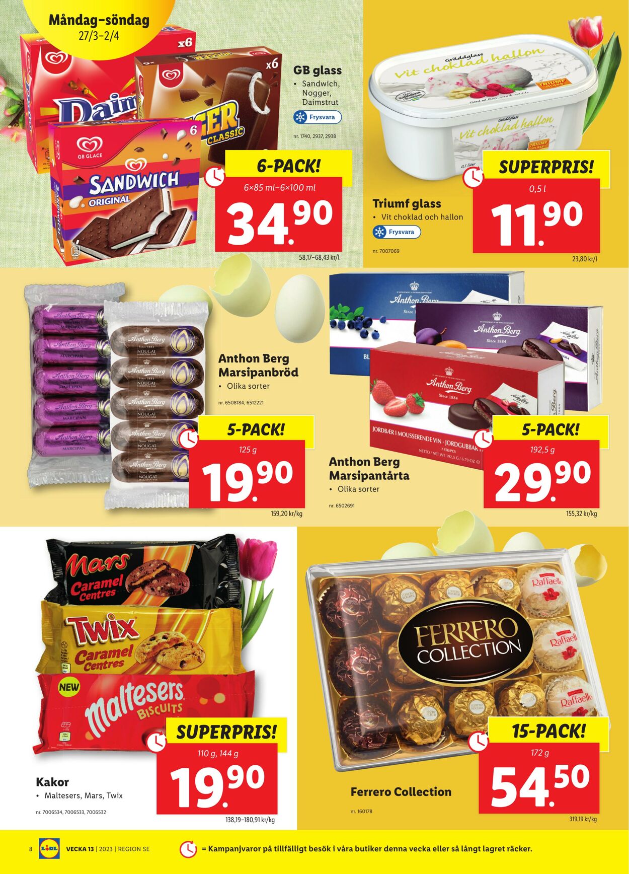 Erbjudanden Lidl 27.03.2023 - 02.04.2023