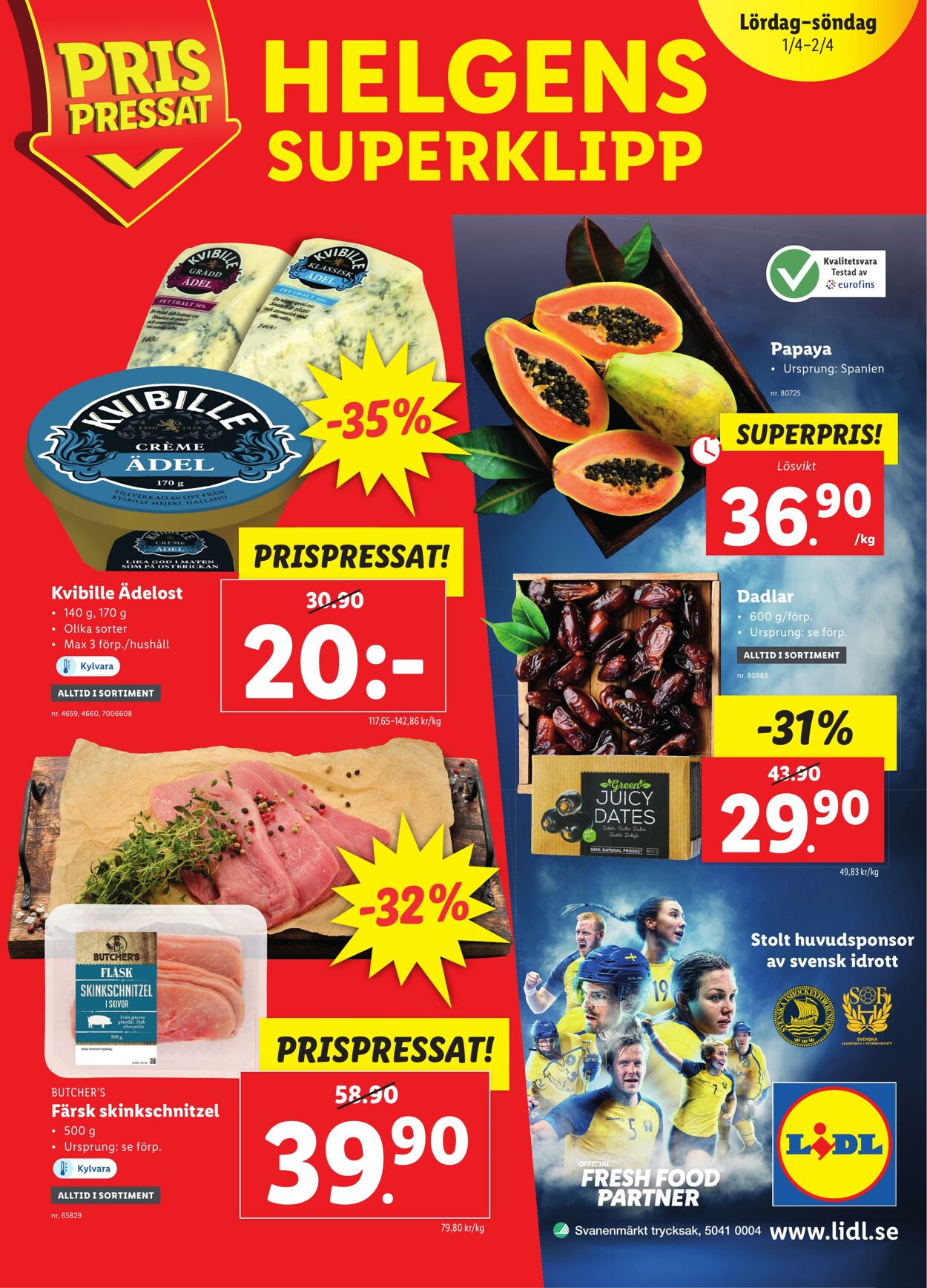 Erbjudanden Lidl 27.03.2023 - 02.04.2023