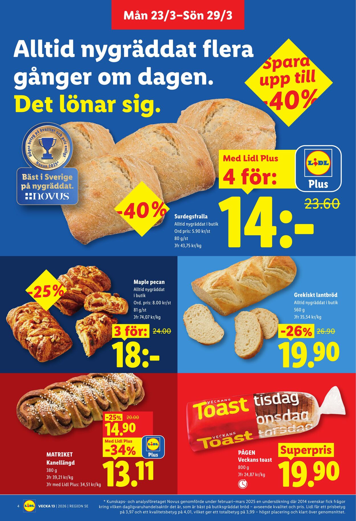 Erbjudanden Lidl 23.03.2026 - 29.03.2026