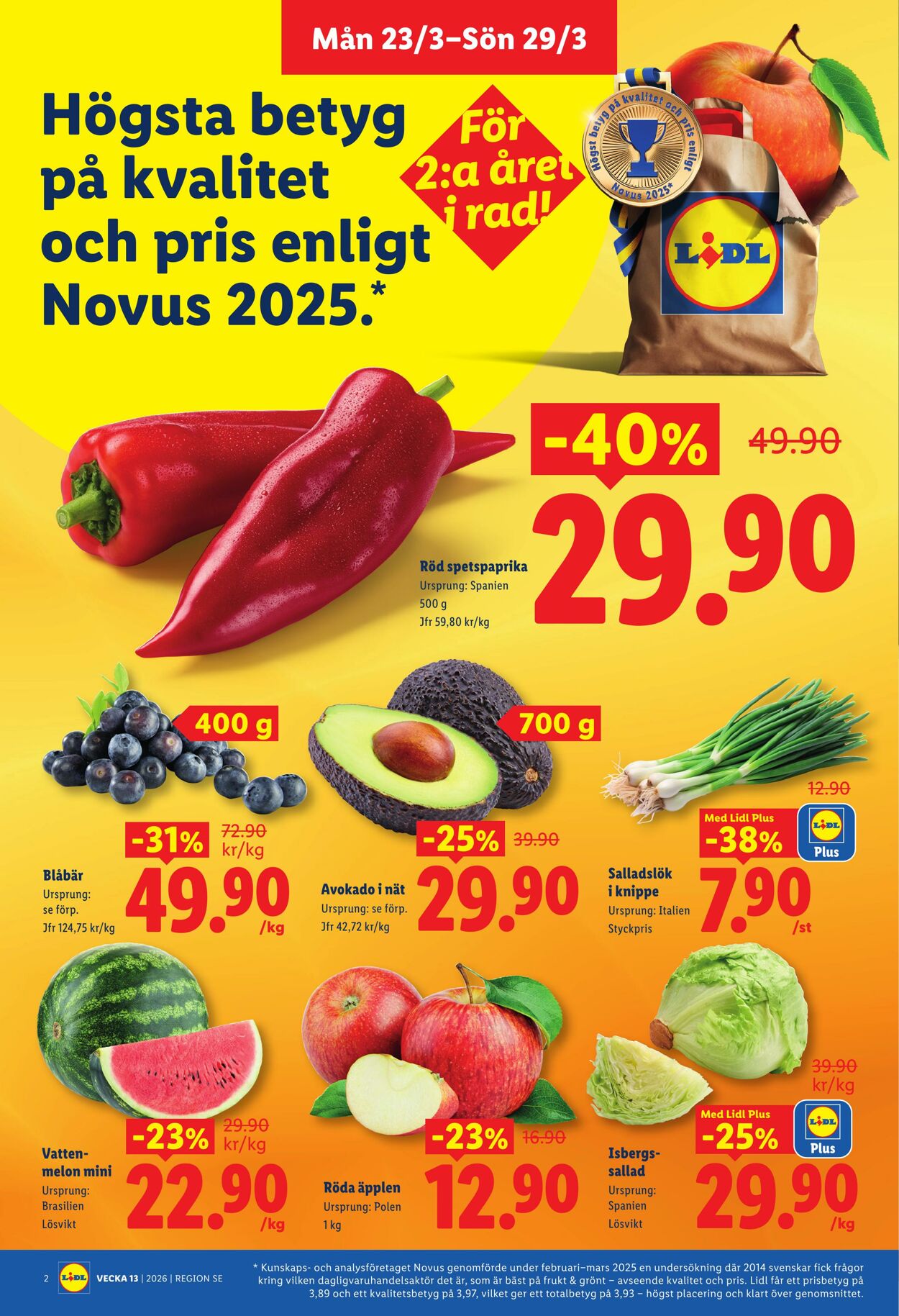 Erbjudanden Lidl 23.03.2026 - 29.03.2026