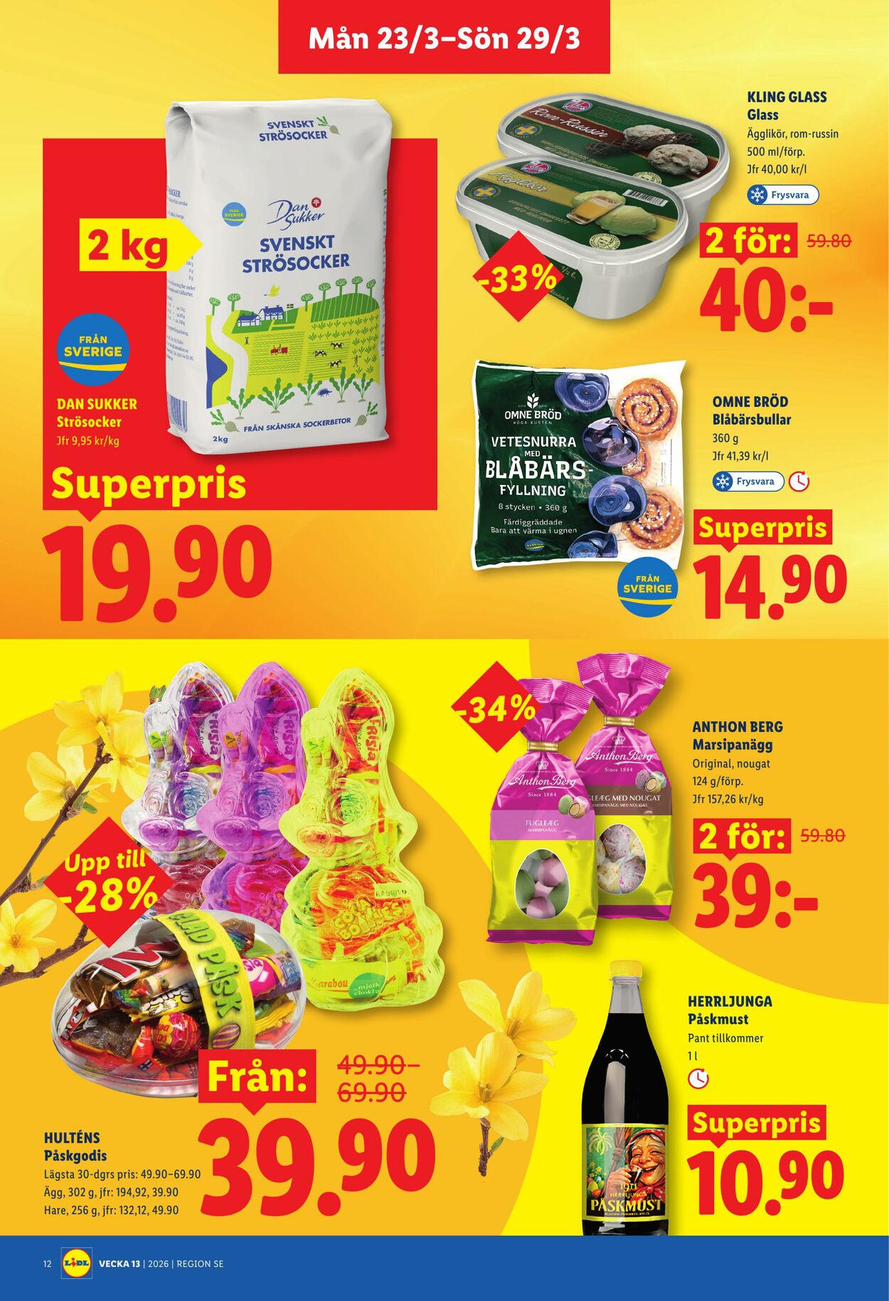 Erbjudanden Lidl 23.03.2026 - 29.03.2026