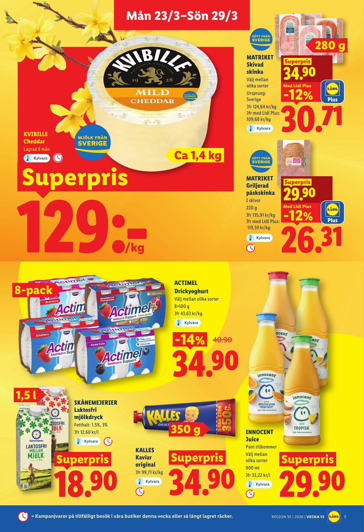 Erbjudanden Lidl 23.03.2026 - 29.03.2026