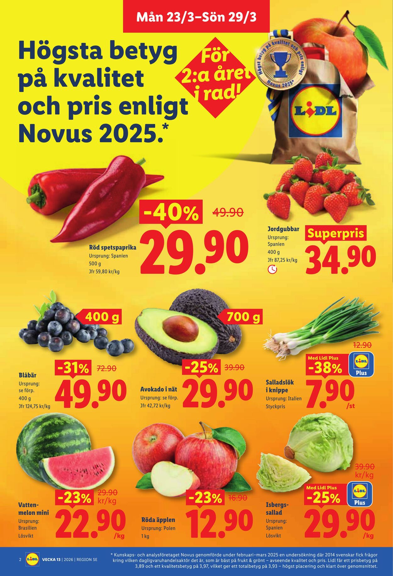 Erbjudanden Lidl 23.03.2026 - 29.03.2026