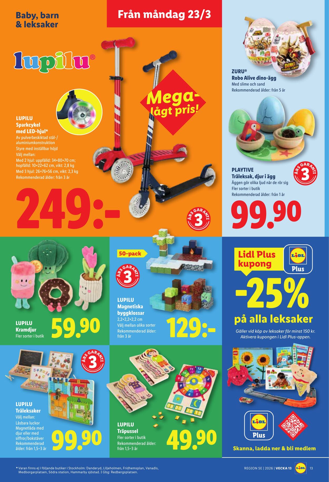 Erbjudanden Lidl 23.03.2026 - 29.03.2026