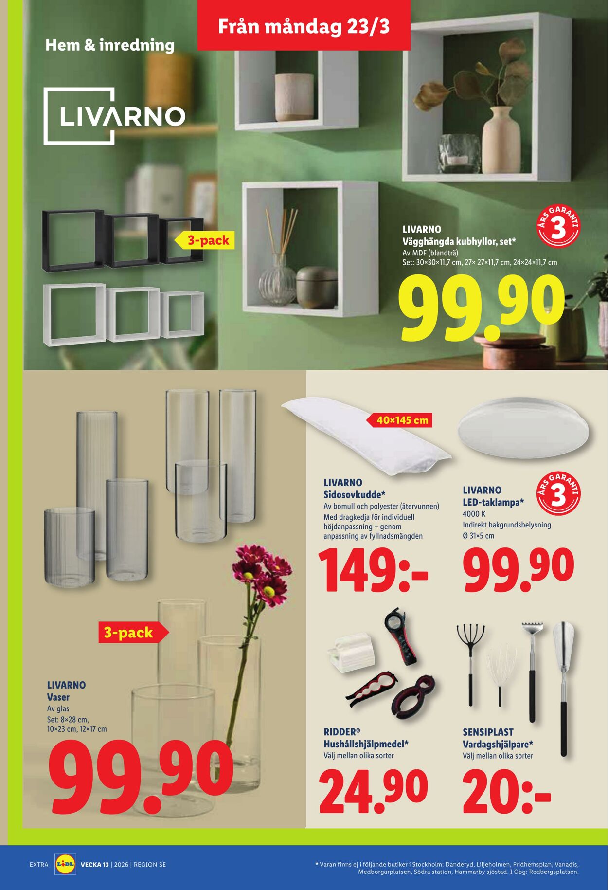 Erbjudanden Lidl 23.03.2026 - 29.03.2026