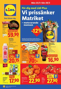 Erbjudanden Lidl 23.03.2026 - 29.03.2026