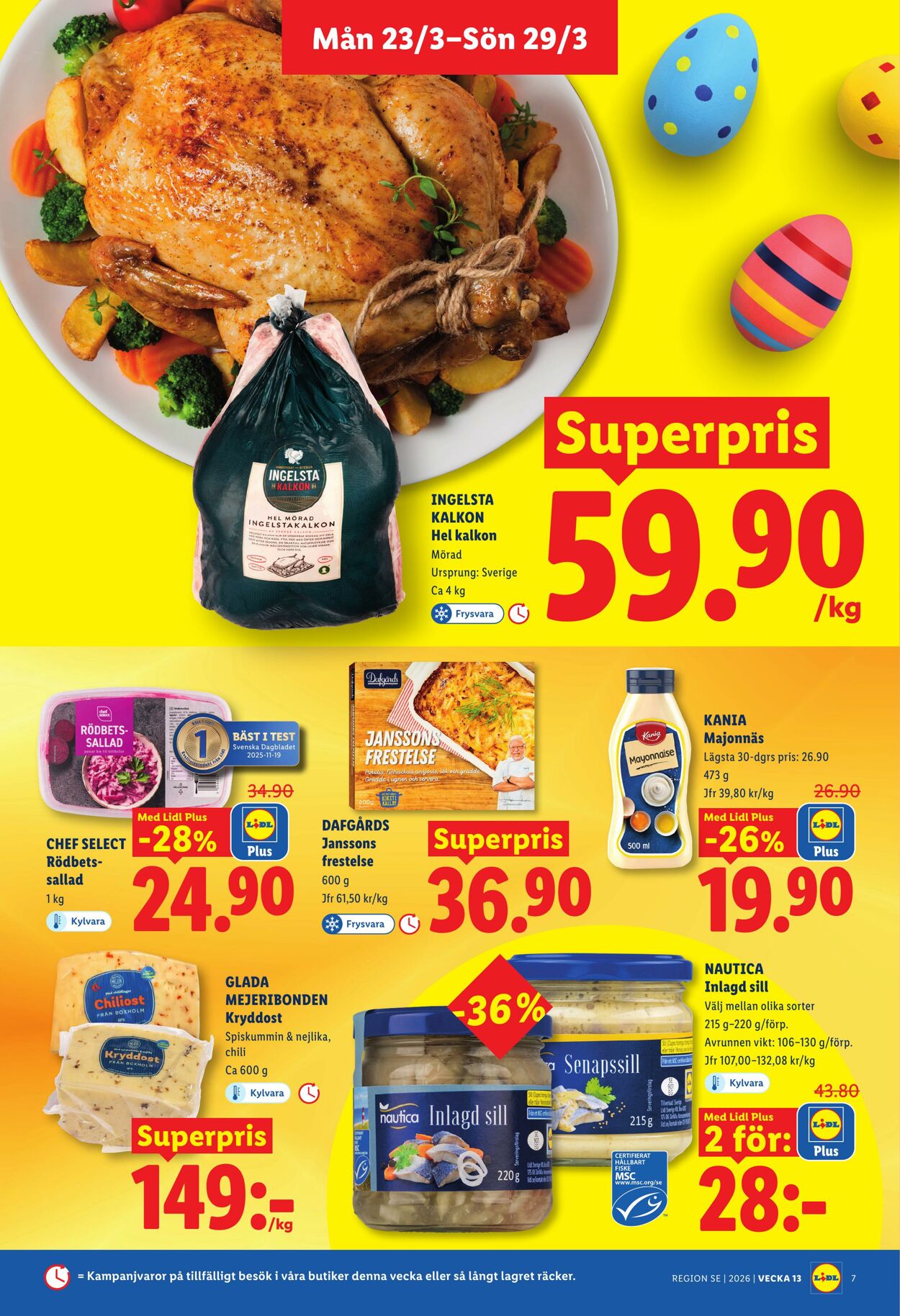 Erbjudanden Lidl 23.03.2026 - 29.03.2026