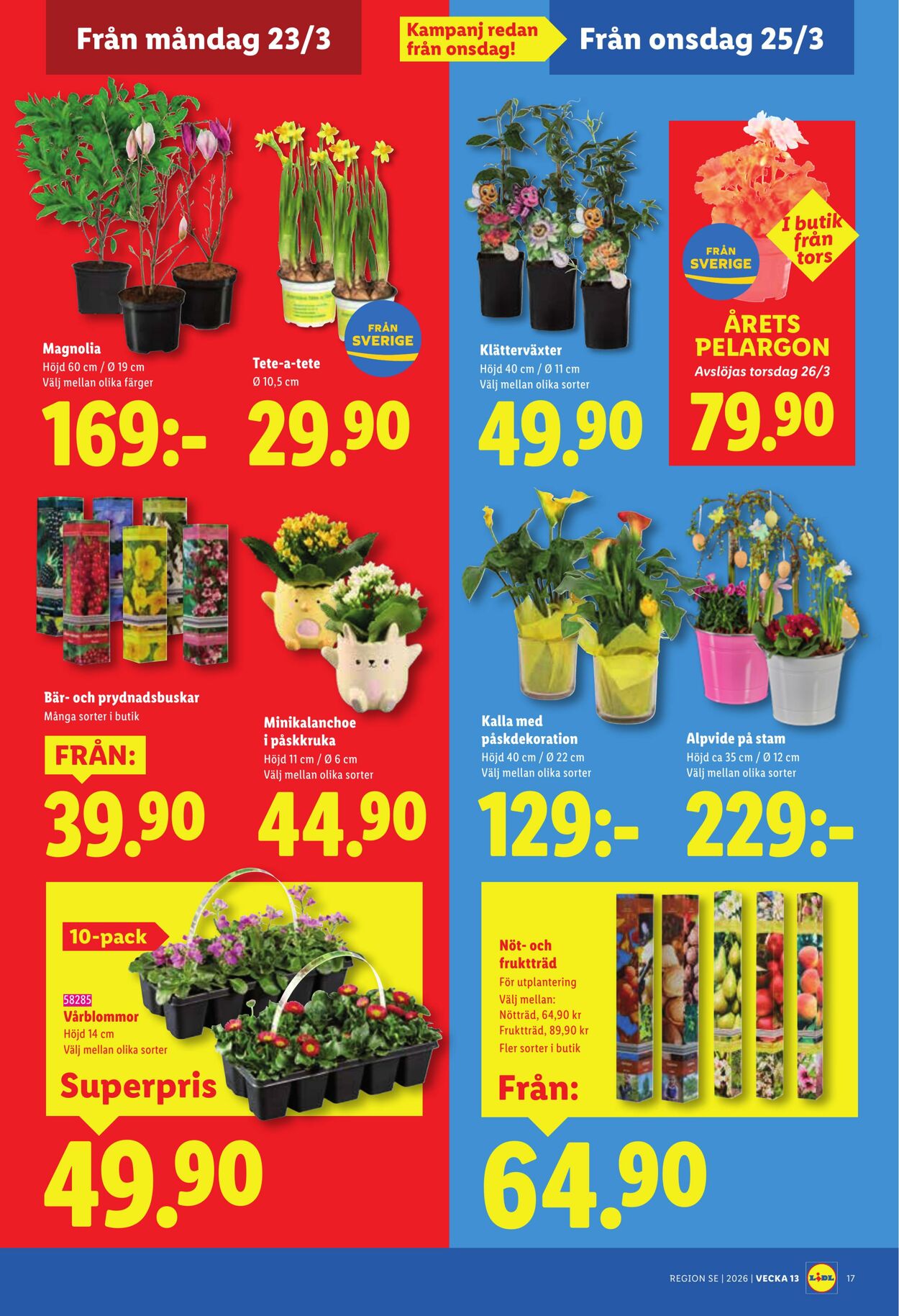 Erbjudanden Lidl 23.03.2026 - 29.03.2026