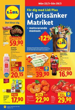 Erbjudanden Lidl 23.03.2026 - 29.03.2026