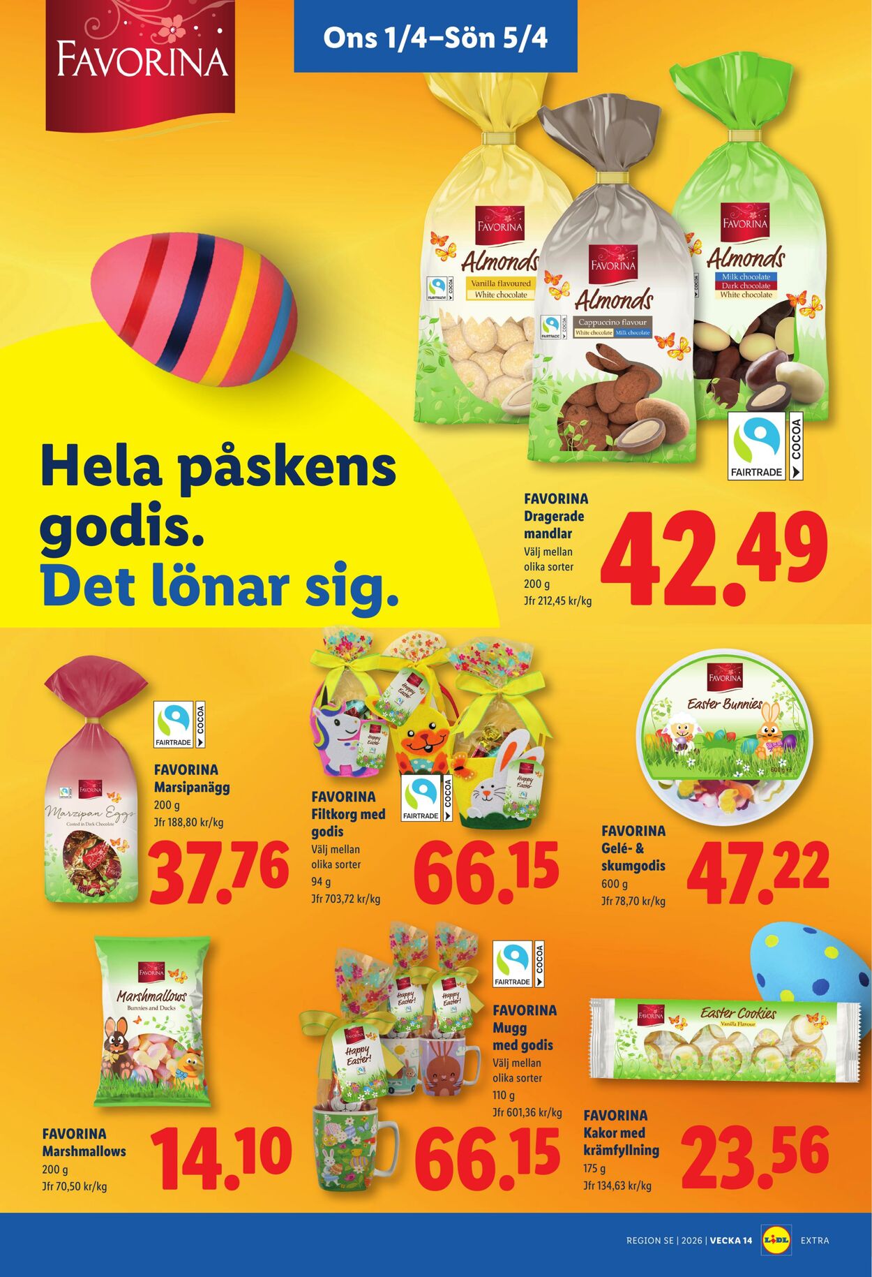 Erbjudanden Lidl 01.04.2026 - 05.04.2026