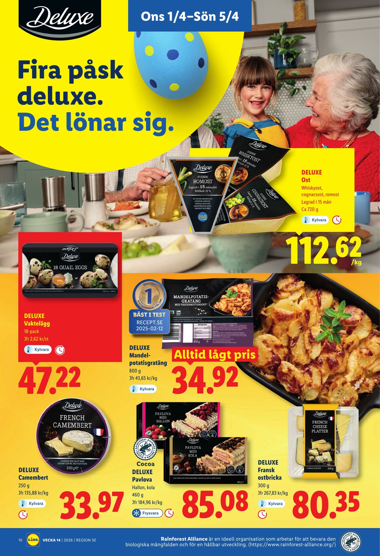 Erbjudanden Lidl 01.04.2026 - 05.04.2026