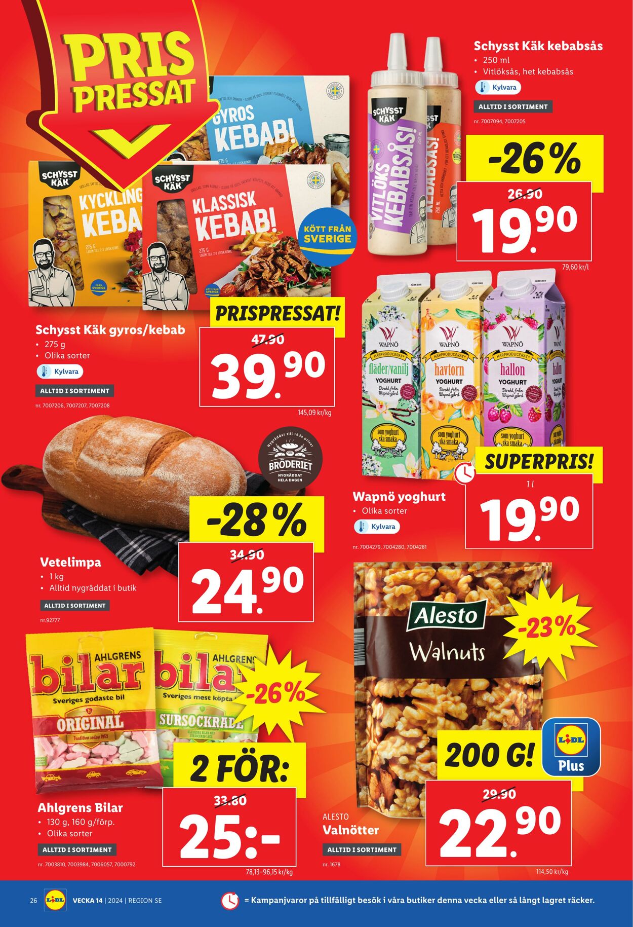 Erbjudanden Lidl 01.04.2024 - 07.04.2024