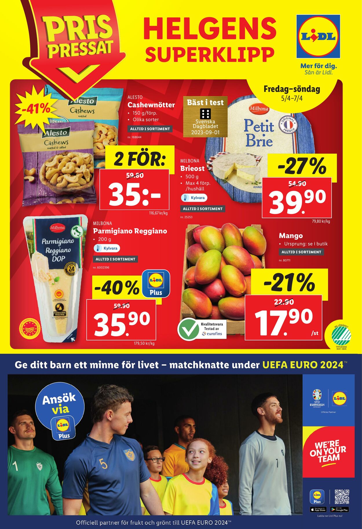 Erbjudanden Lidl 01.04.2024 - 07.04.2024