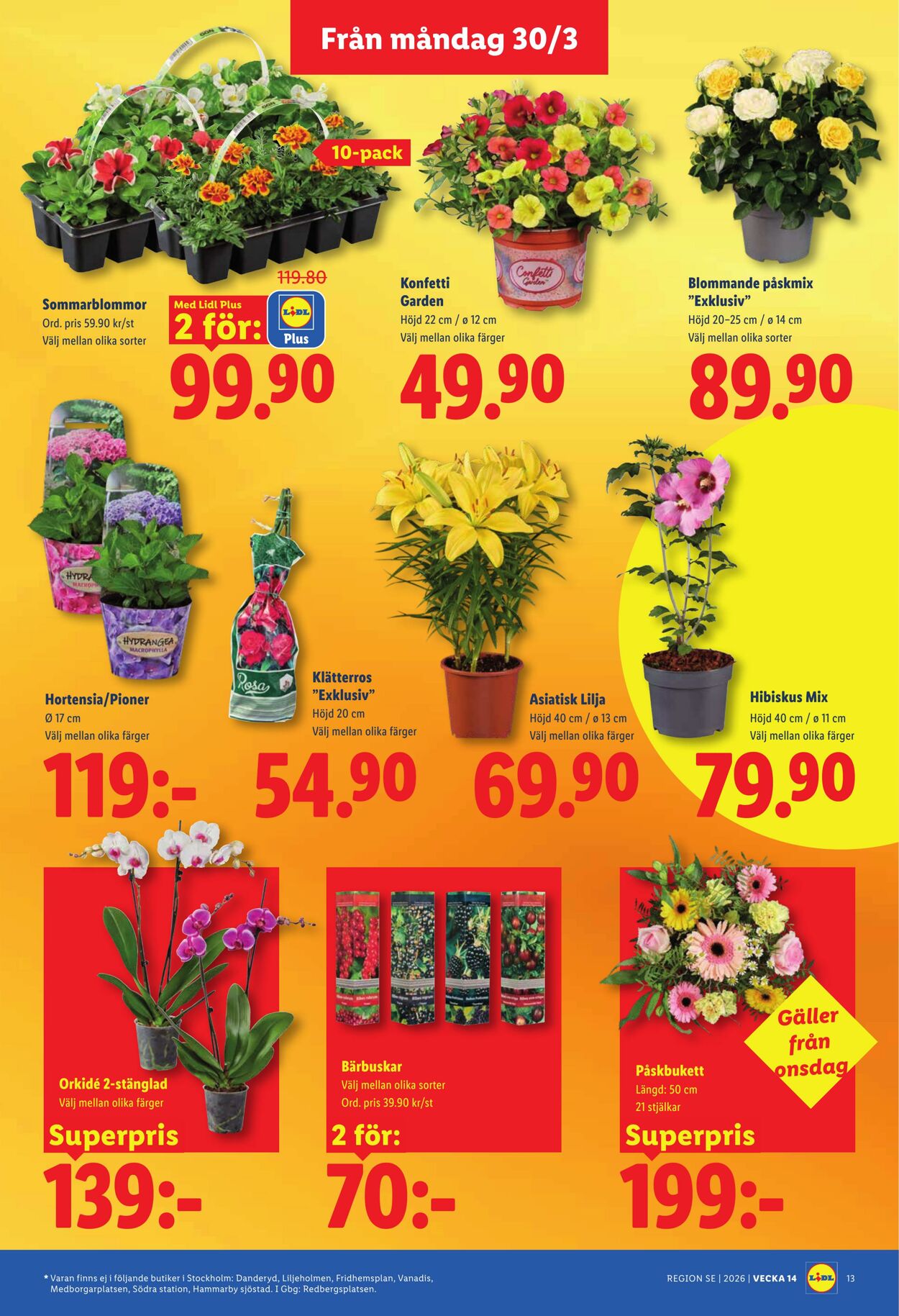 Erbjudanden Lidl 30.03.2026 - 31.03.2026