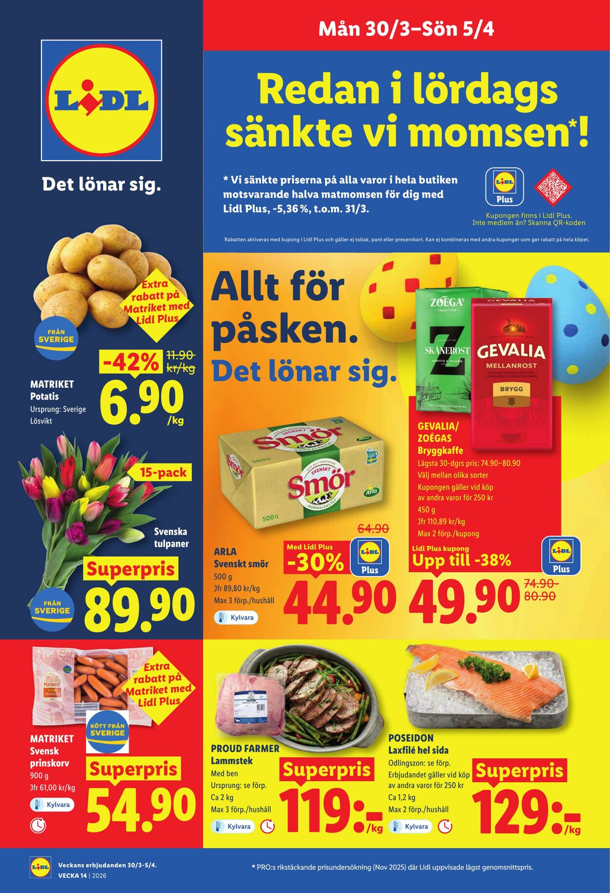 Erbjudanden Lidl 30.03.2026 - 31.03.2026
