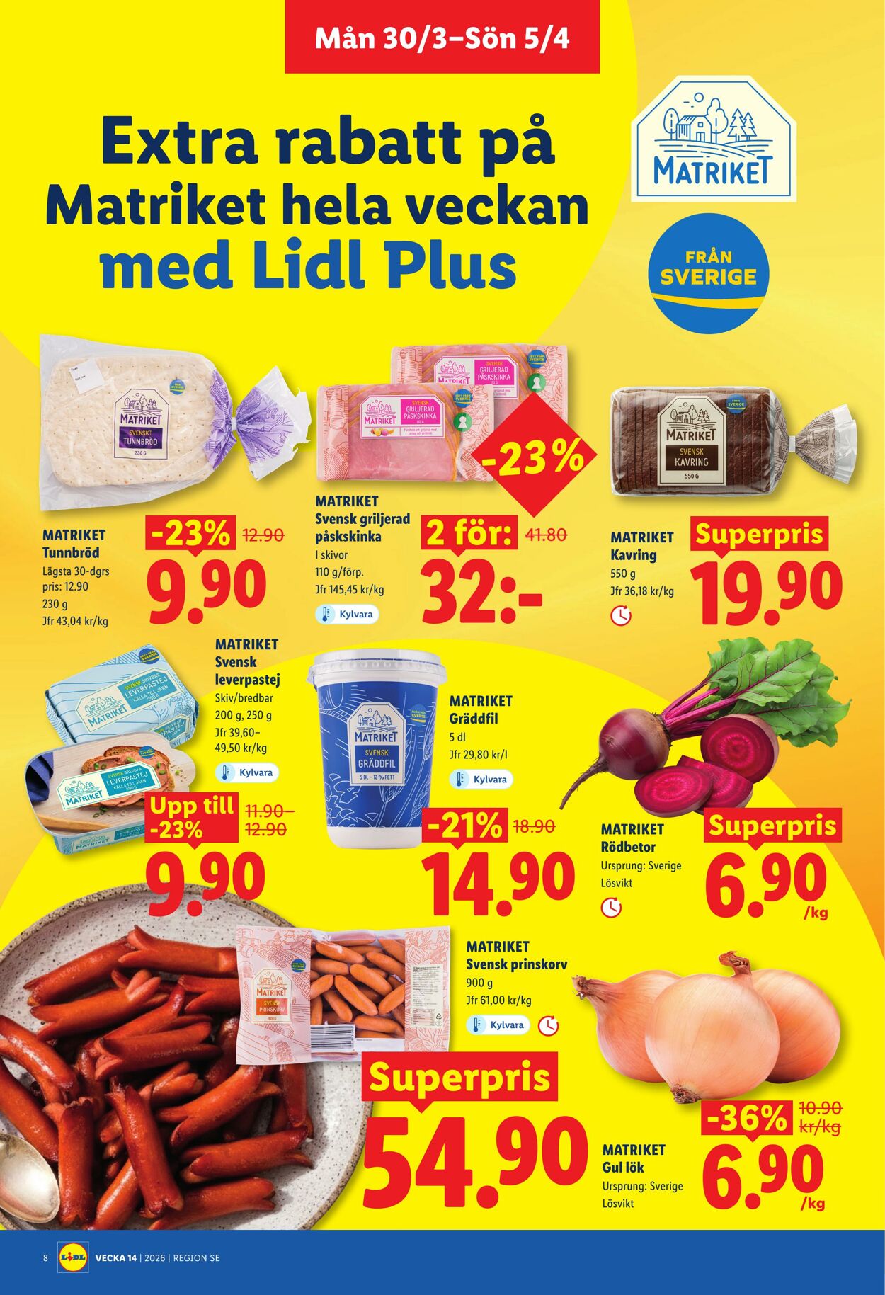 Erbjudanden Lidl 30.03.2026 - 31.03.2026