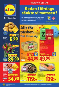 Erbjudanden Lidl 30.03.2026 - 31.03.2026