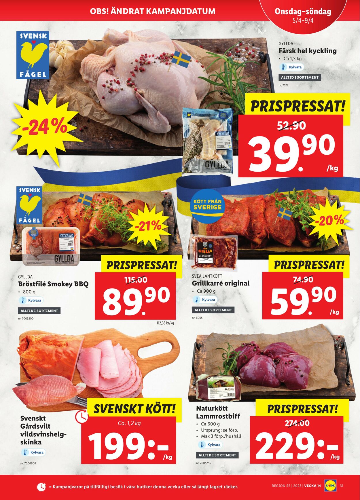 Erbjudanden Lidl 03.04.2023 - 09.04.2023