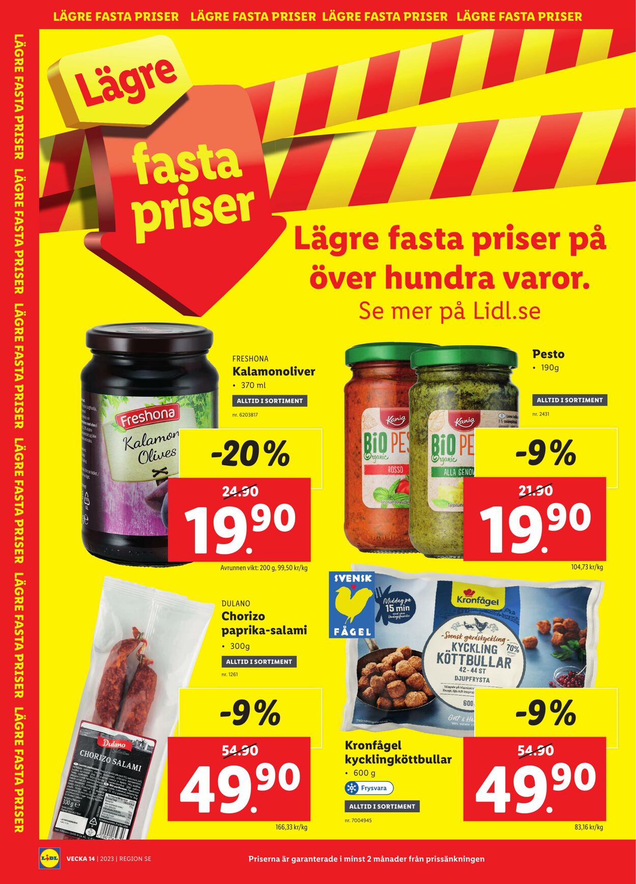 Erbjudanden Lidl 03.04.2023 - 09.04.2023