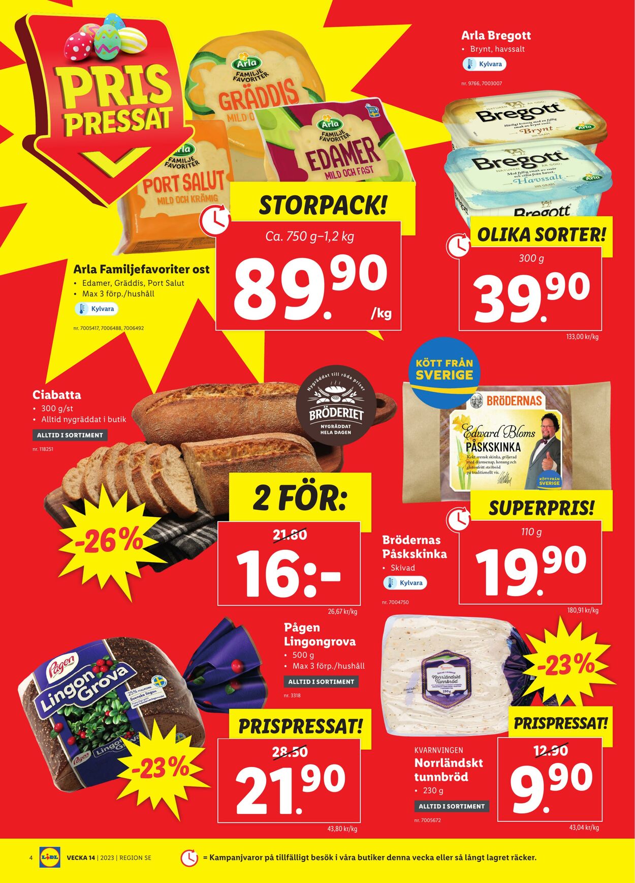 Erbjudanden Lidl 03.04.2023 - 09.04.2023