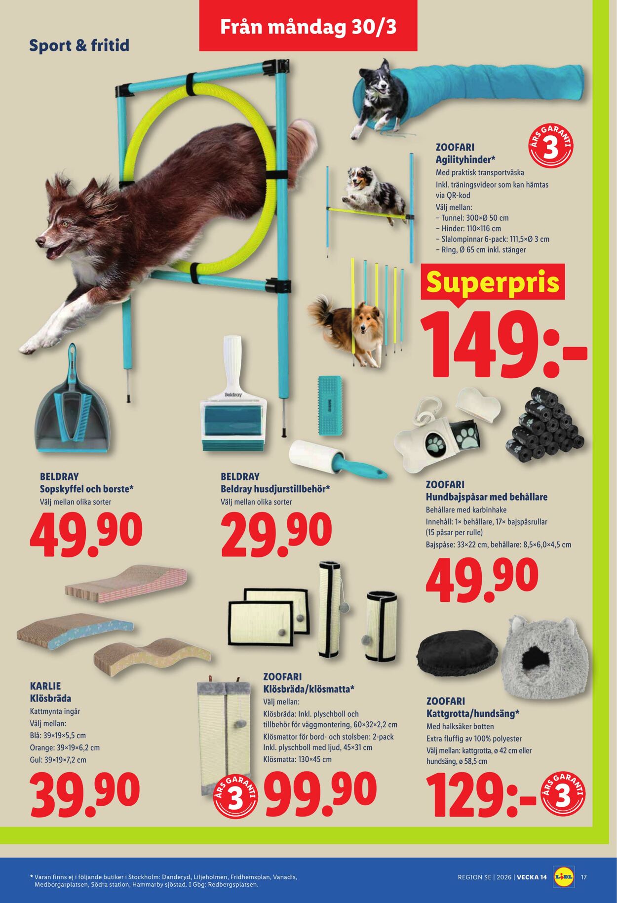 Erbjudanden Lidl 30.03.2026 - 31.03.2026