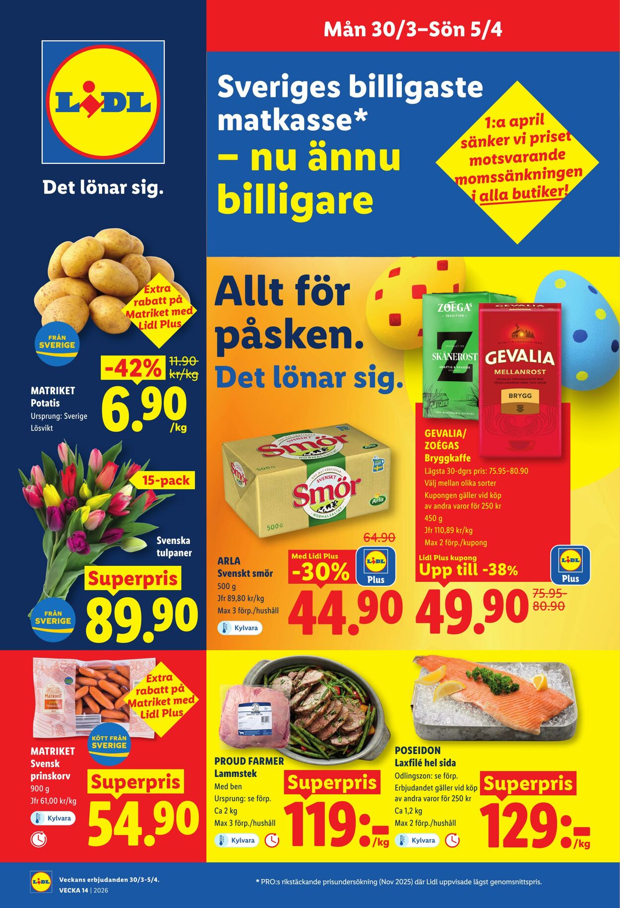 Erbjudanden Lidl 30.03.2026 - 31.03.2026