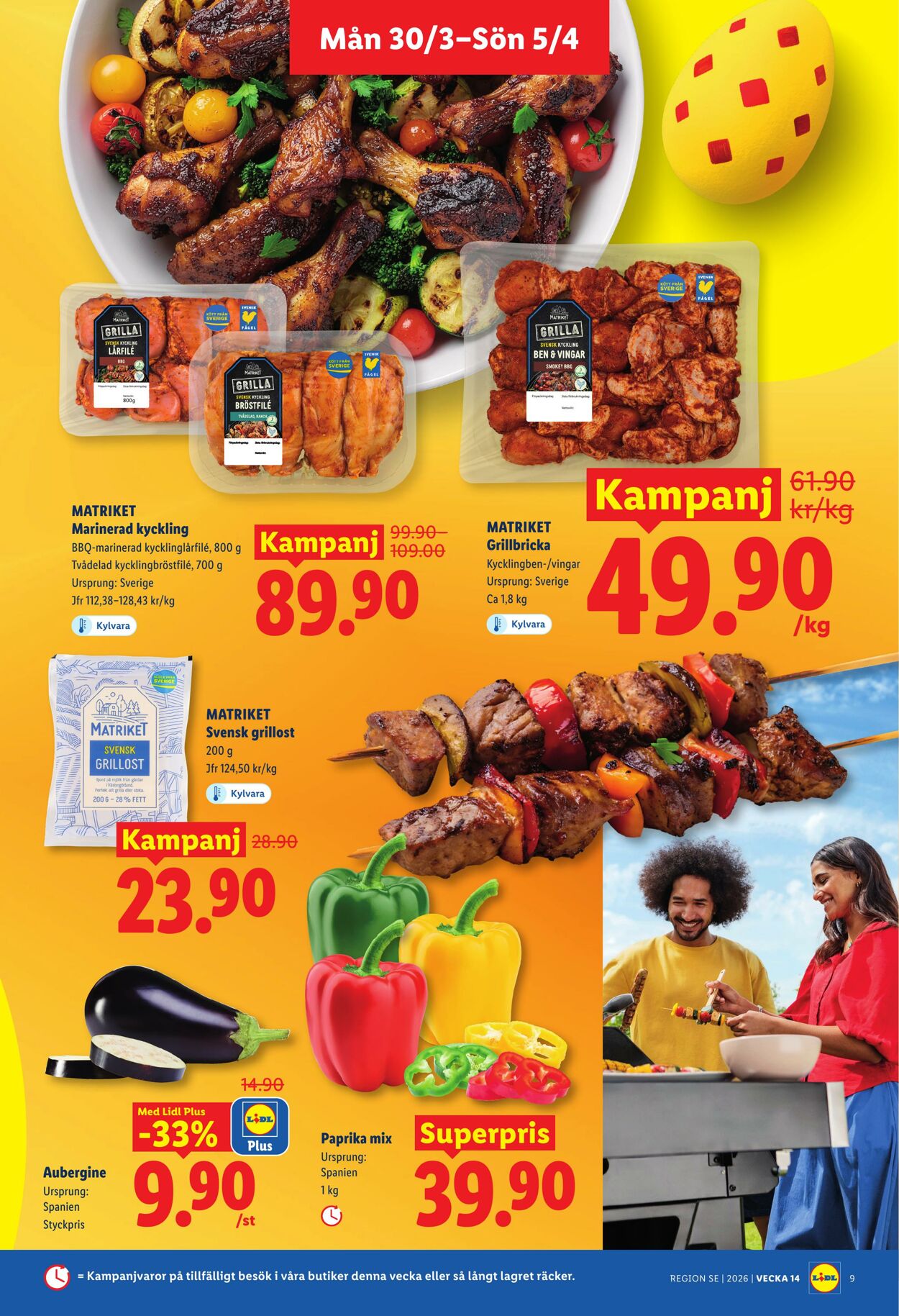 Erbjudanden Lidl 30.03.2026 - 31.03.2026