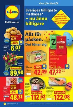 Erbjudanden Lidl 01.04.2026 - 05.04.2026