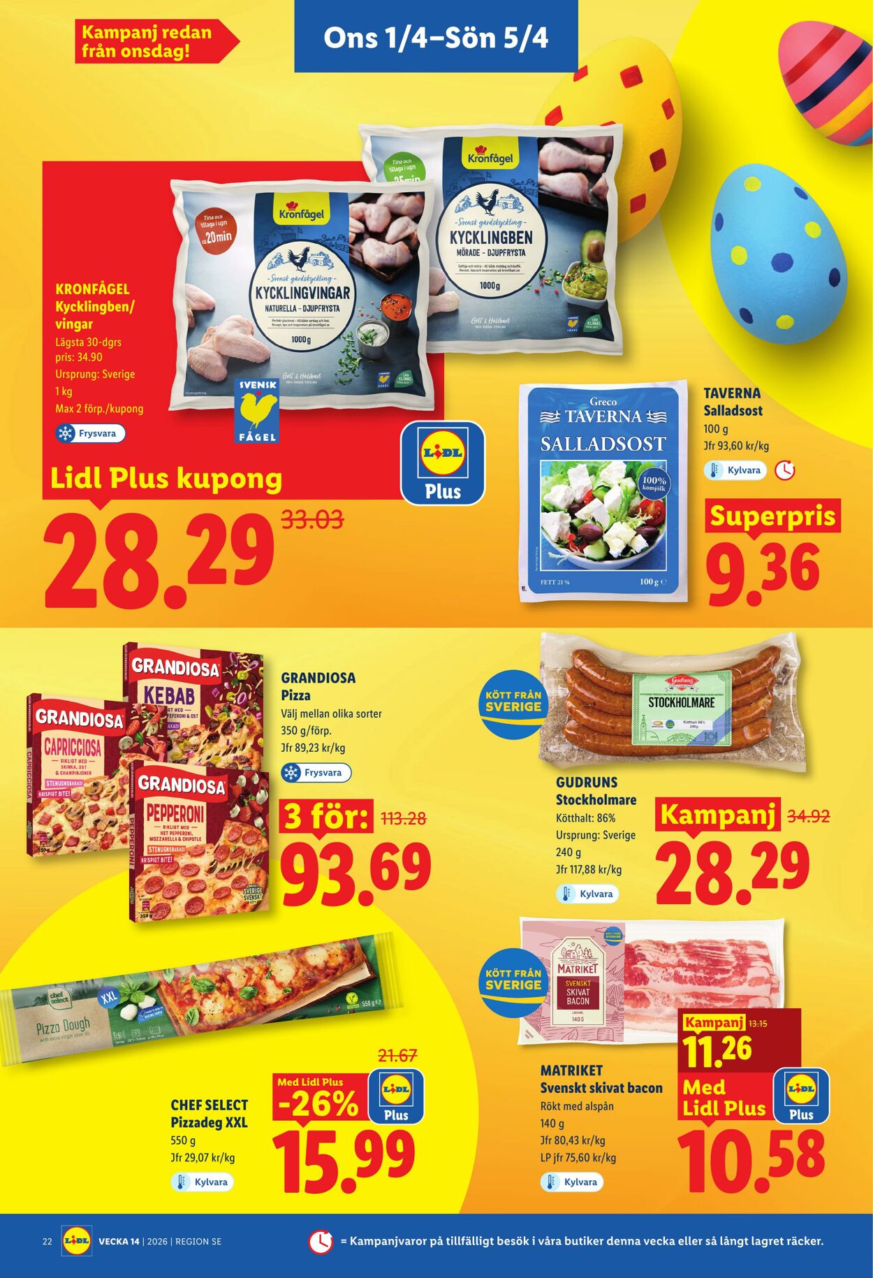 Erbjudanden Lidl 30.03.2026 - 29.03.2027
