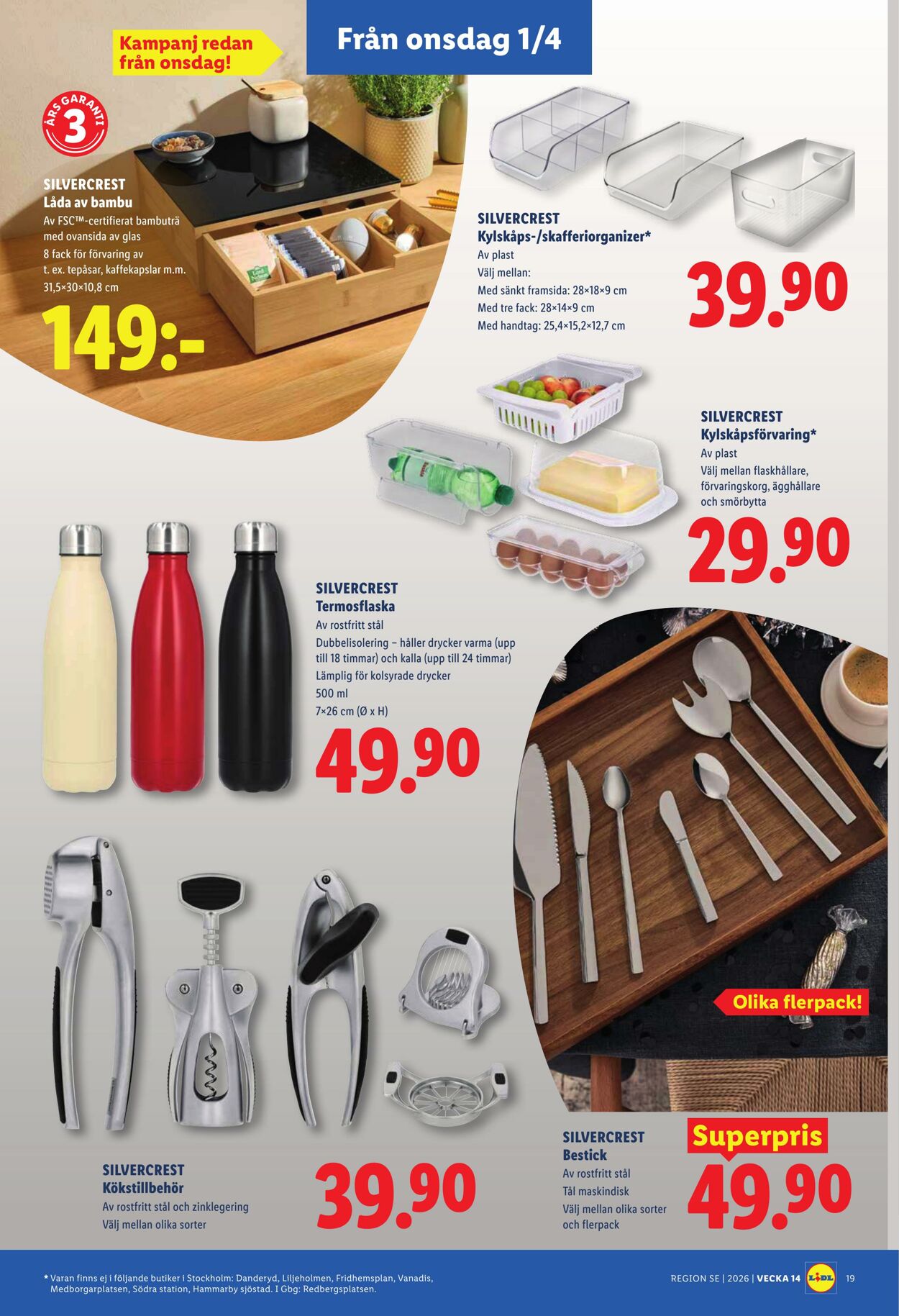 Erbjudanden Lidl 30.03.2026 - 29.03.2027