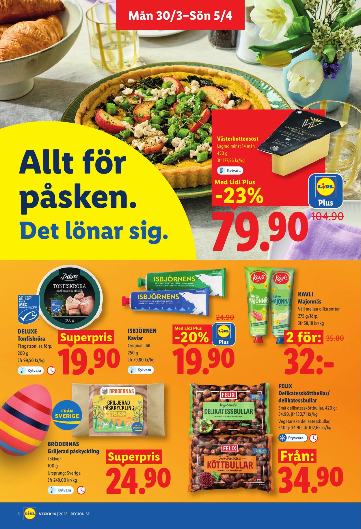 Erbjudanden Lidl 30.03.2026 - 29.03.2027