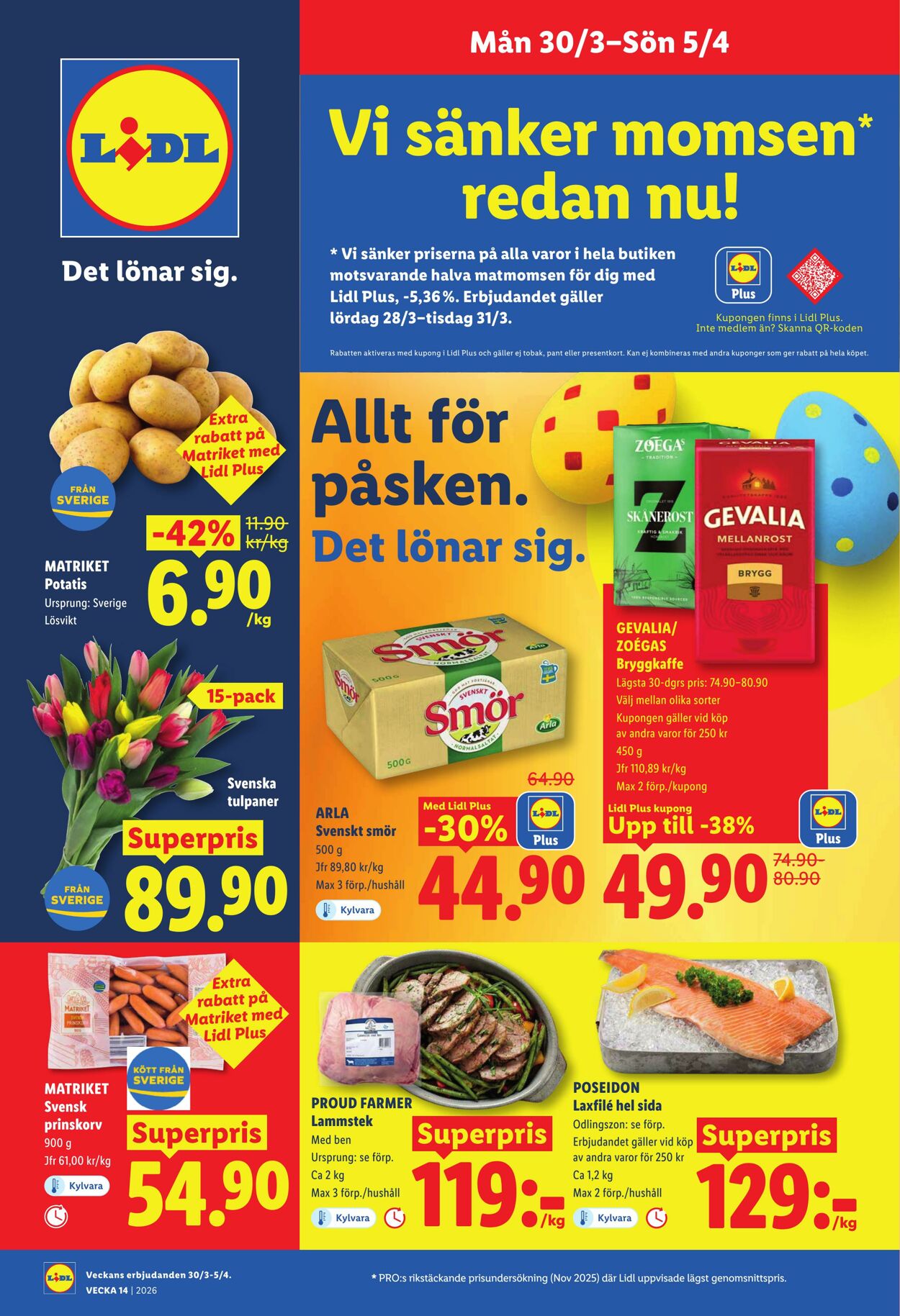 Erbjudanden Lidl - ERBJUDANDEN VECKA 14 30 mar, 2026 - 29 mar, 2027