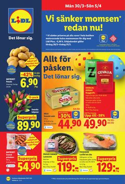 Erbjudanden Lidl 30.03.2026 - 29.03.2027