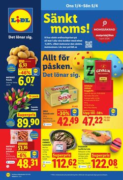 Erbjudanden Lidl 01.04.2026 - 05.04.2026