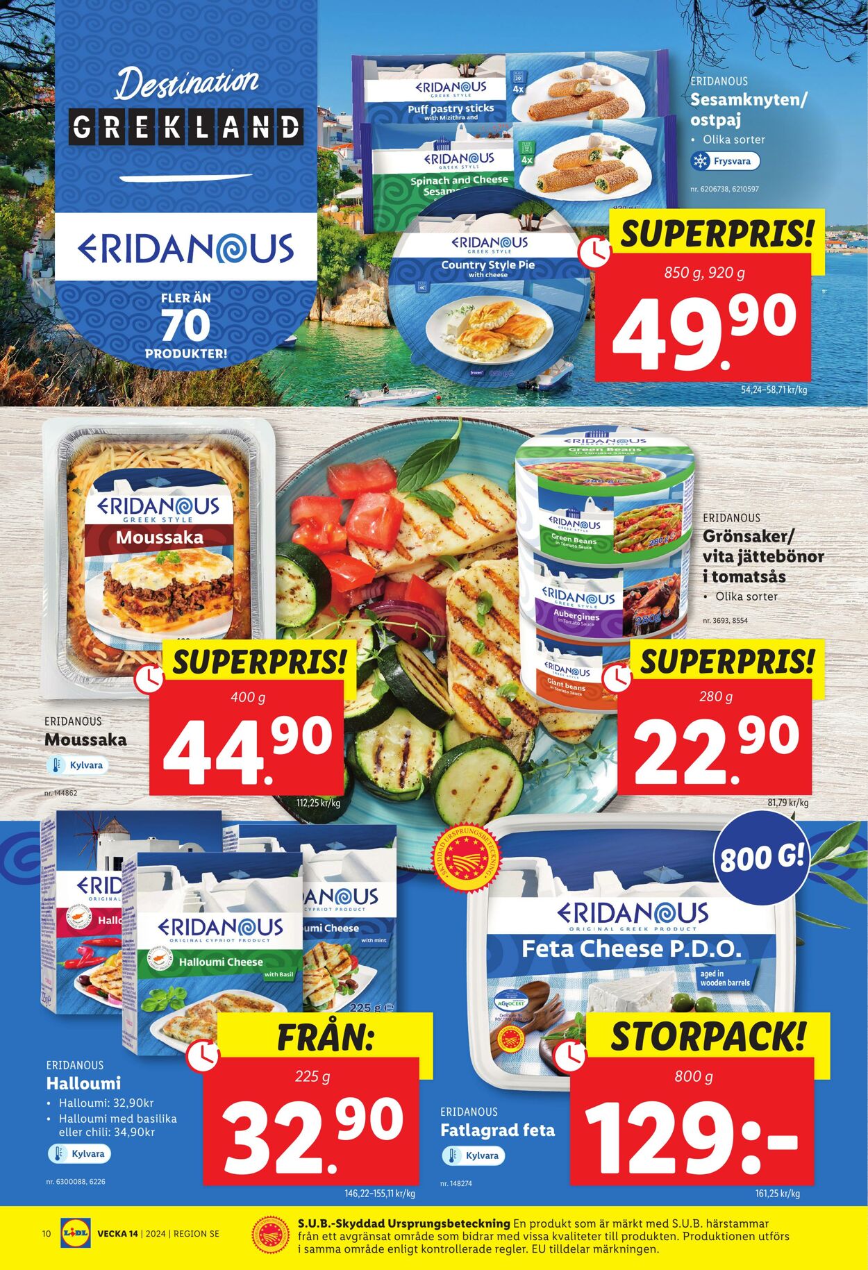 Erbjudanden Lidl 01.04.2024 - 07.04.2024