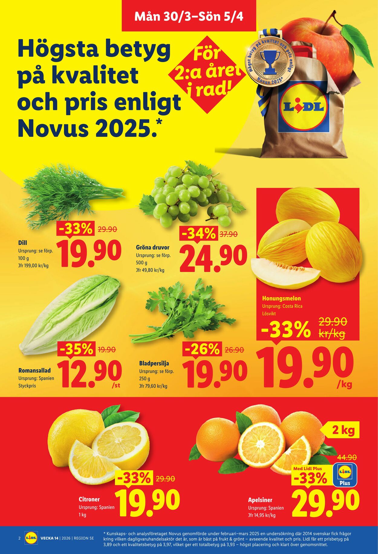 Erbjudanden Lidl 30.03.2026 - 31.03.2026
