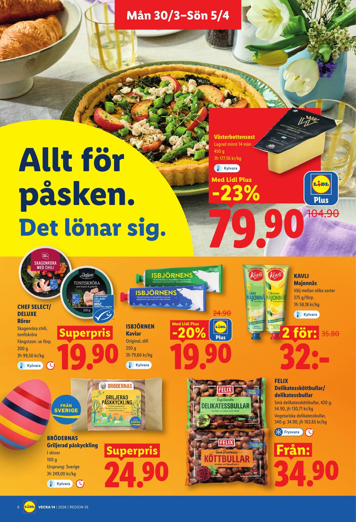 Erbjudanden Lidl 30.03.2026 - 31.03.2026