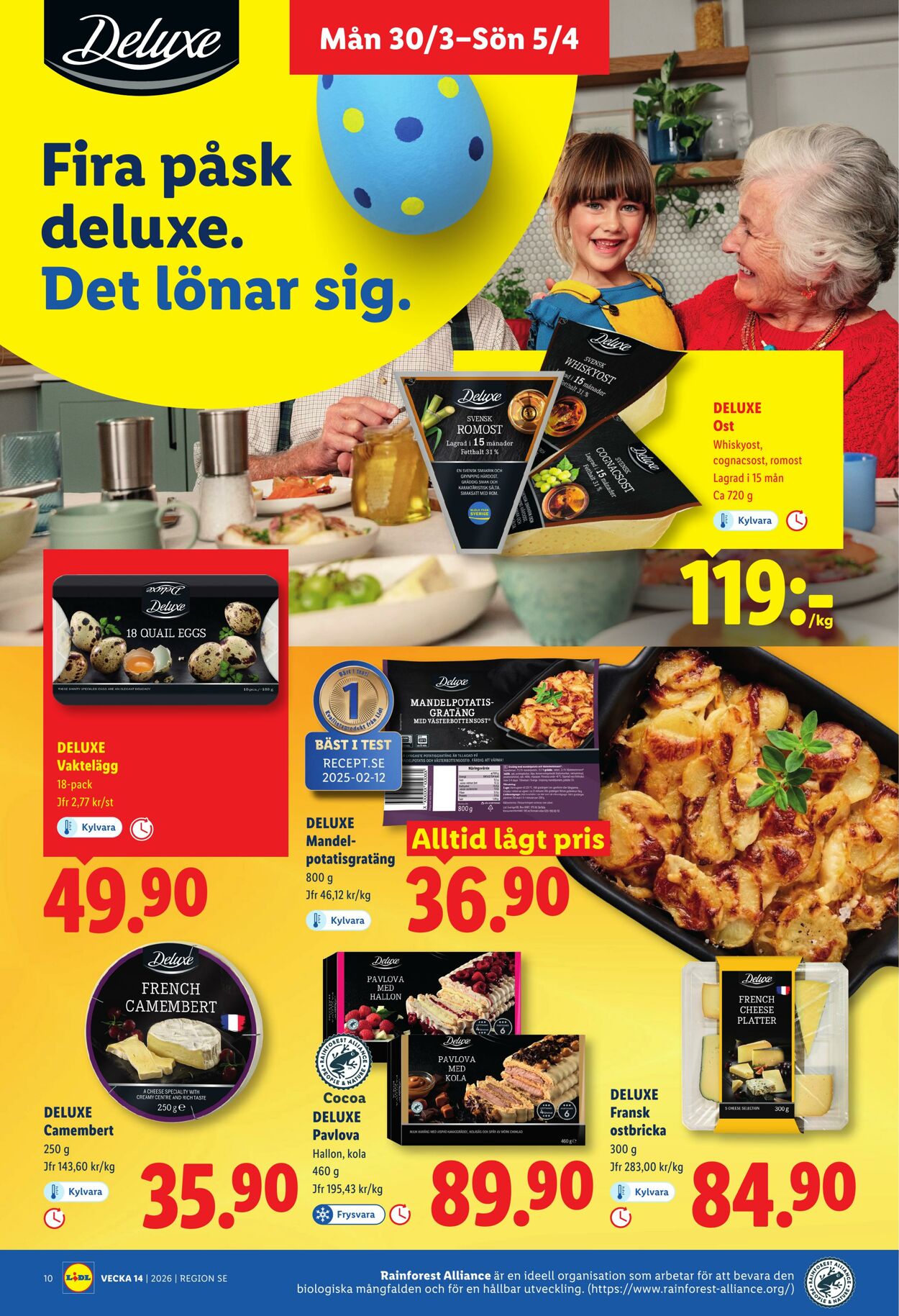 Erbjudanden Lidl 30.03.2026 - 31.03.2026