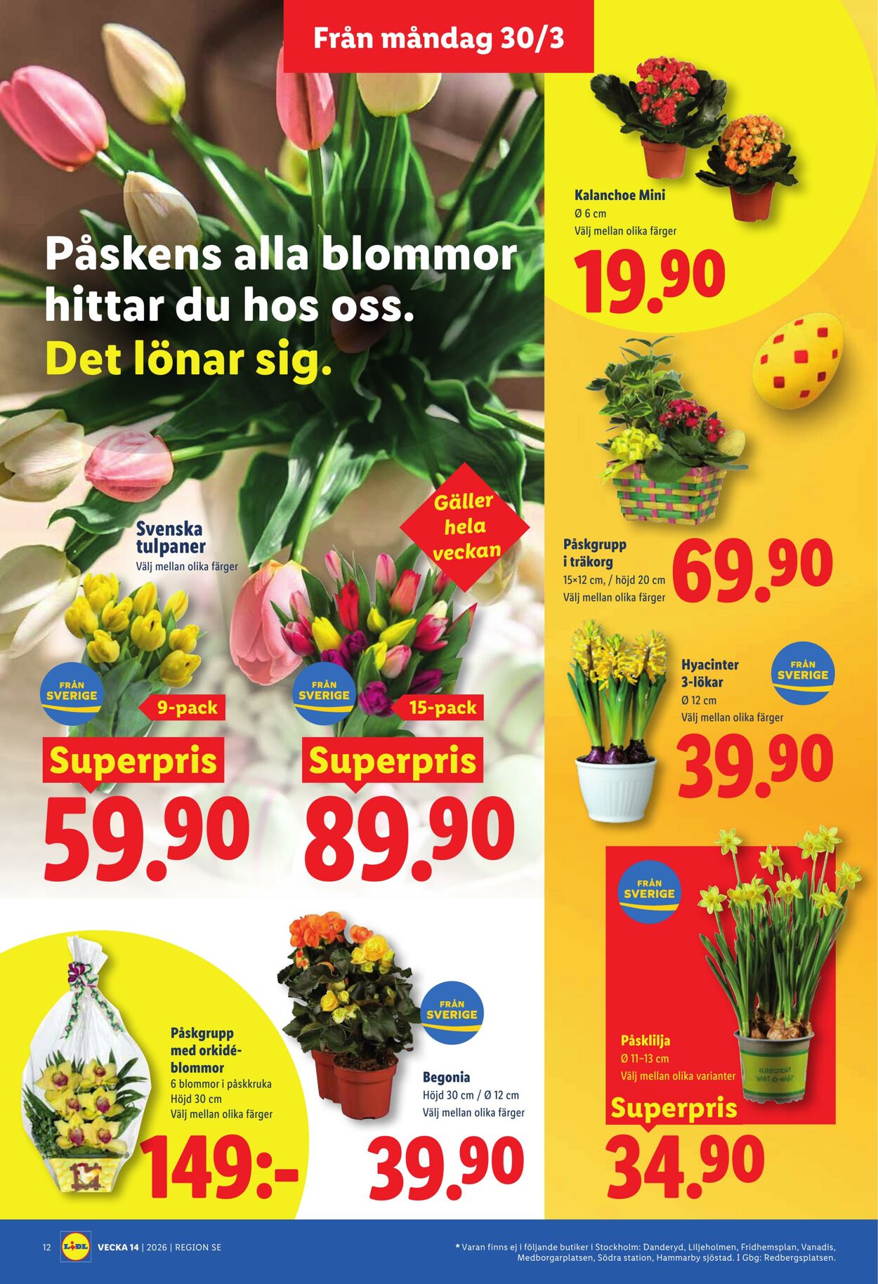 Erbjudanden Lidl 30.03.2026 - 27.03.2027