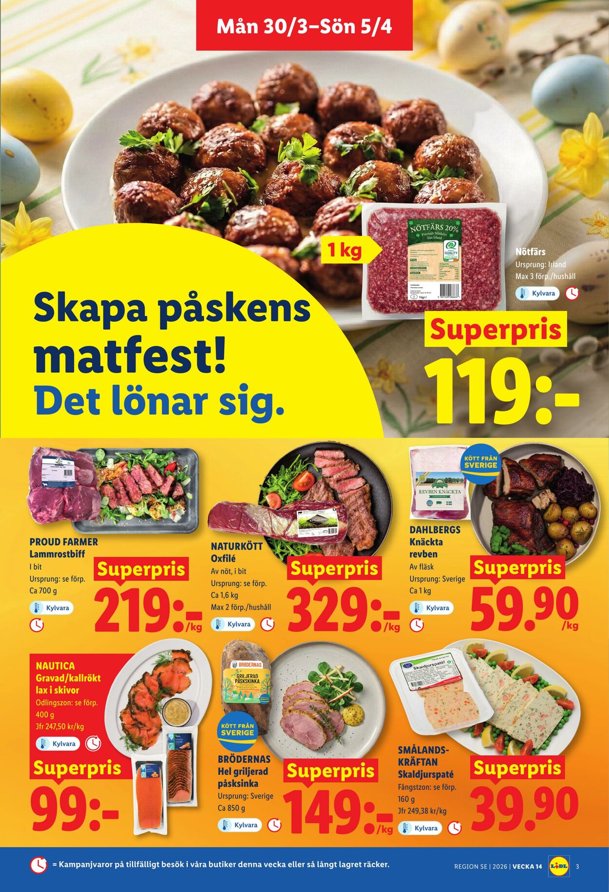 Erbjudanden Lidl 30.03.2026 - 27.03.2027